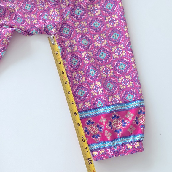 Coolibar UPF +50 UV Protection Sun Dress Size Small Pink Turqoise - Picture 6 of 8